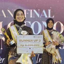 Dara, Gadis Kabupaten Serang Jadi Runner Up III Putri Otonomi Indonesia 2023
